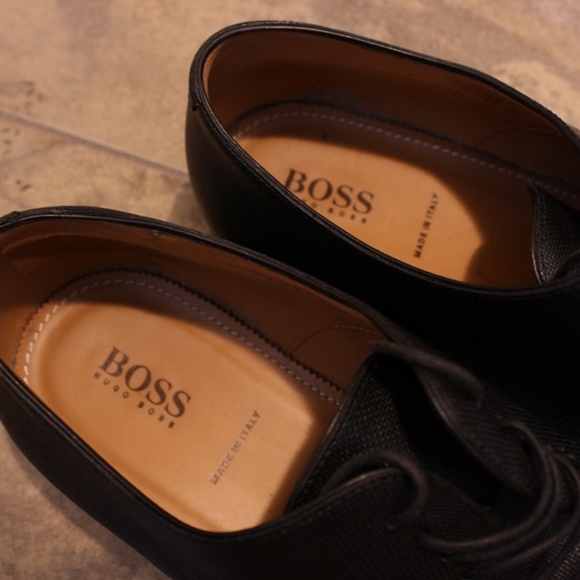 Hugo Boss - Kensington Embossed Derbies - Picture 4 of 5